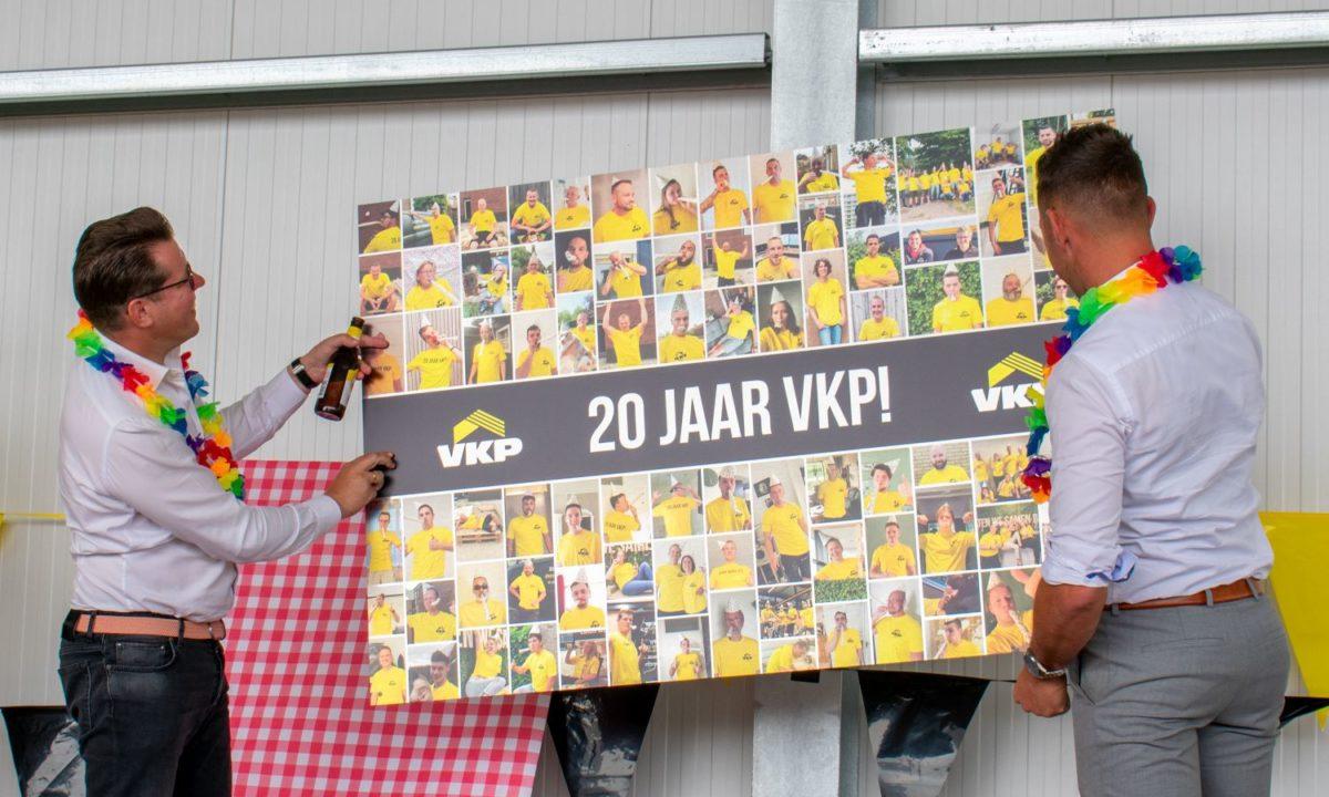 20 JAAR VKP | Artjan en Niels in het zonnetje op onze jaarlijkse bouwvak BBQ!